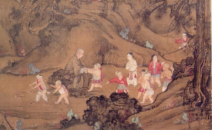 中国元代宫廷界画第一人_王振鹏_WangZhenPeng