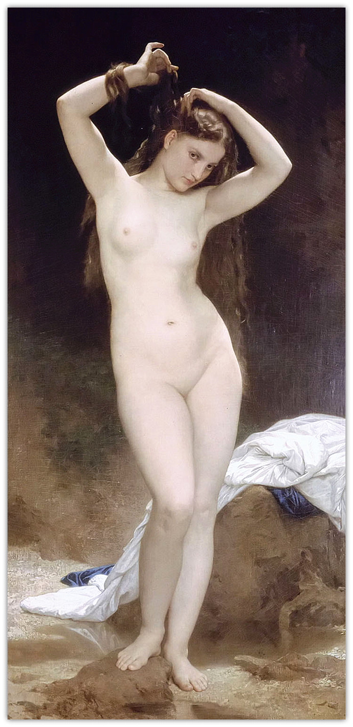 《浴女》