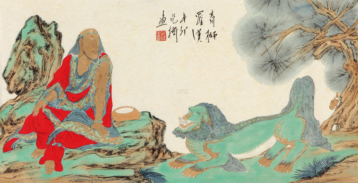 范扬 2011年作 青狮罗汉