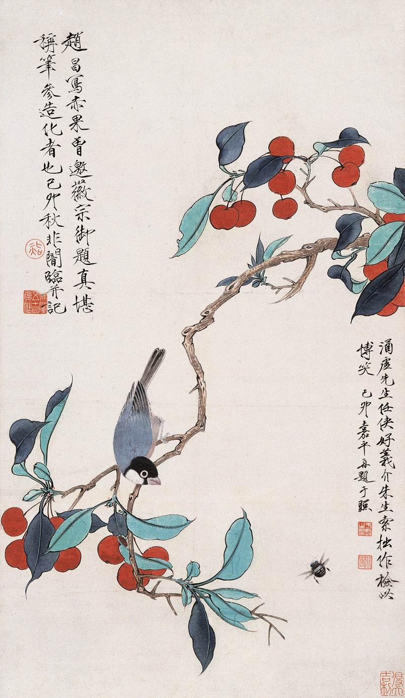 《赤果幽禽》