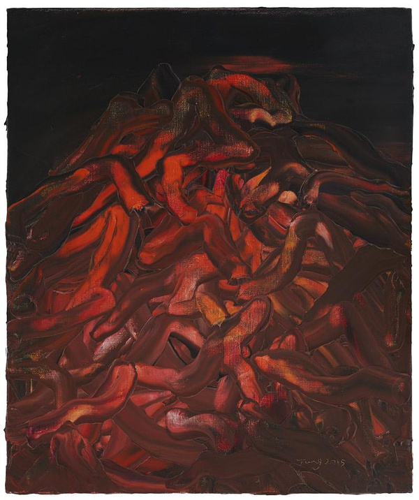 唐华伟-若景(15A01)-布上油彩-60cmx50cm-2