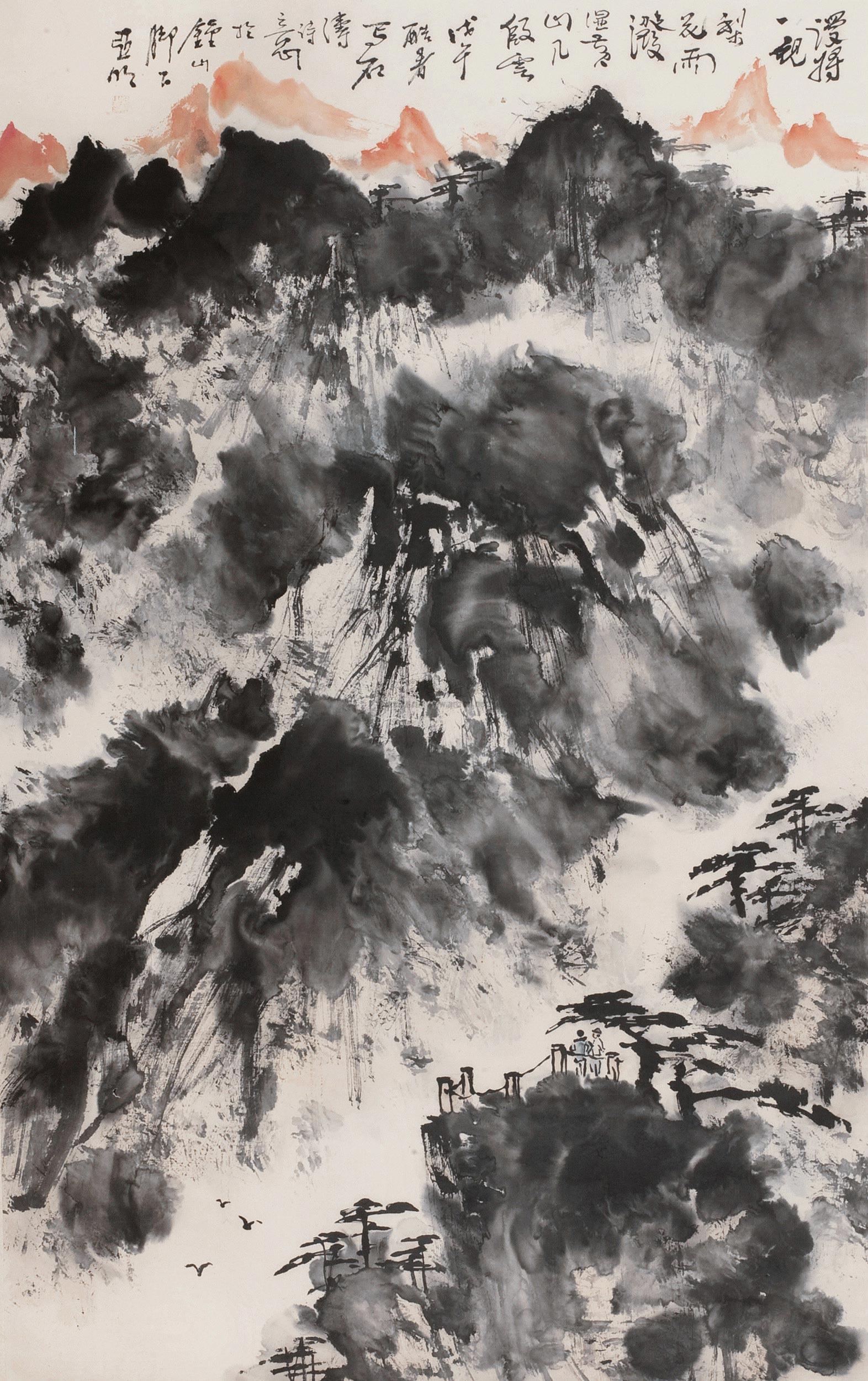 亚明绘画作品
