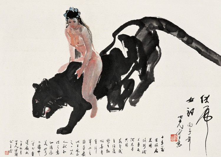 杨之光绘画作品