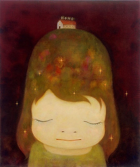 奈良美智绘画作品