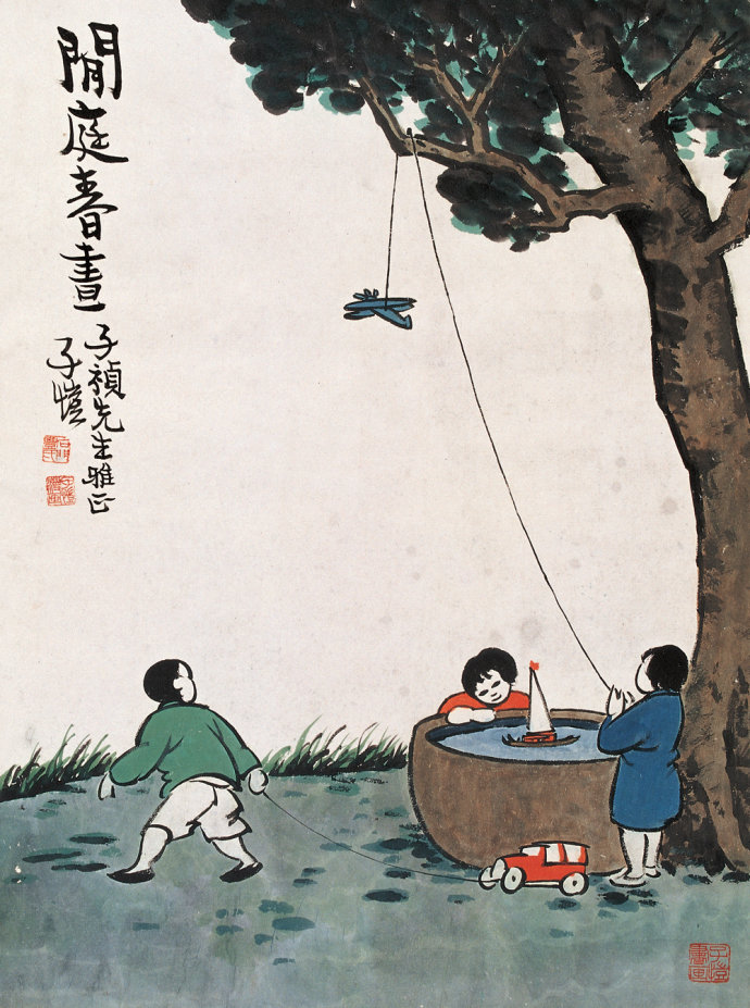 丰子恺绘画作品