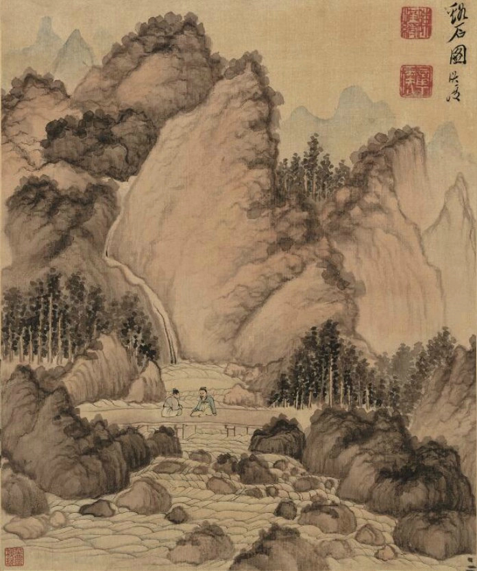 陈洪绶书画作品