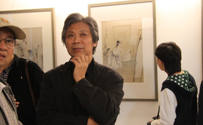中国当代具有代表性工笔人物画家唐勇力   TangYongLi