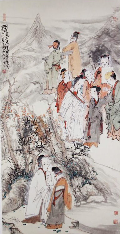 唐勇力绘画作品