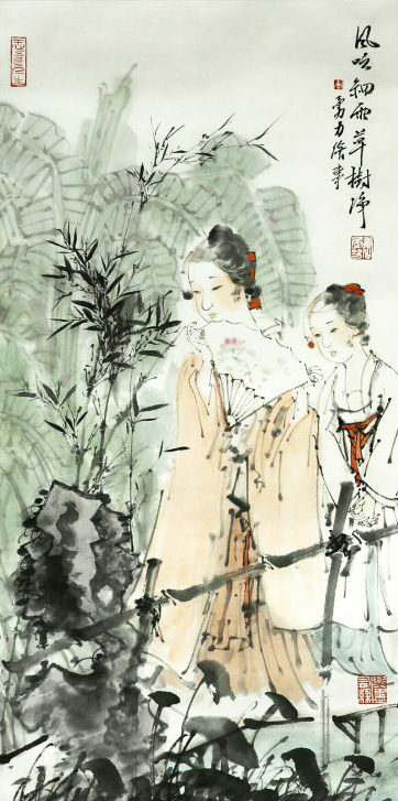 唐勇力绘画作品