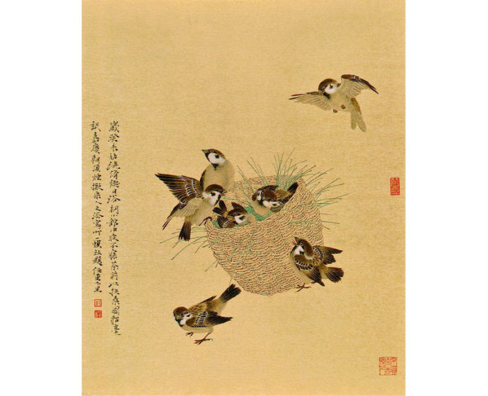 任重绘画作品