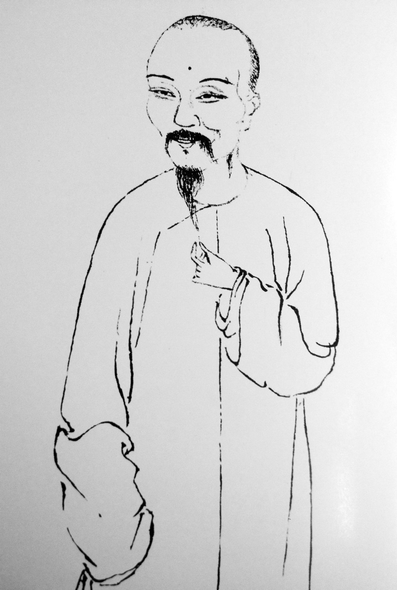 恽寿平肖像