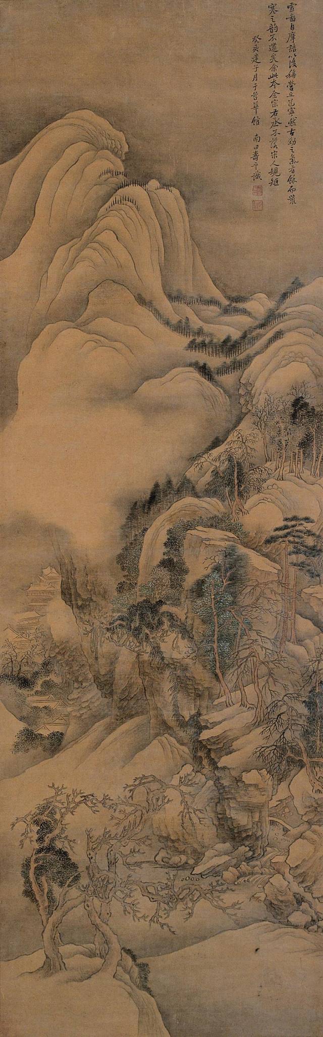 恽寿平绘画作品