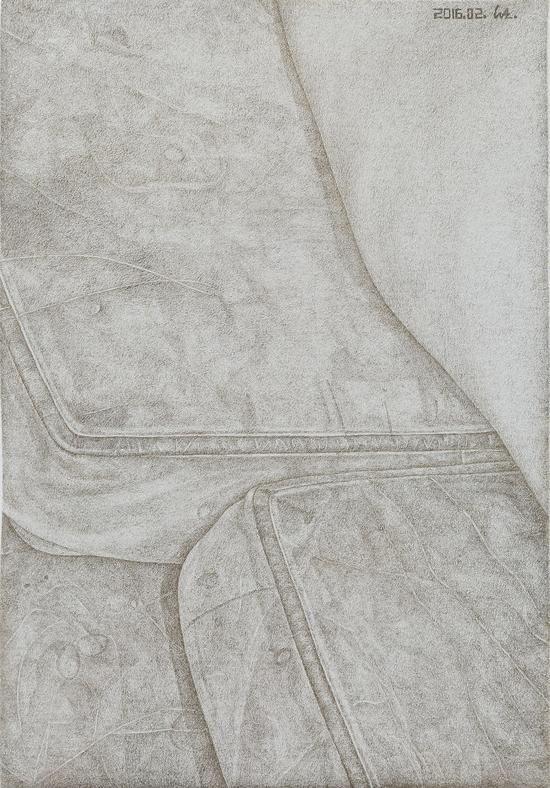 汪子博 《2016.02》20x14cm 纸本银针笔 2016年