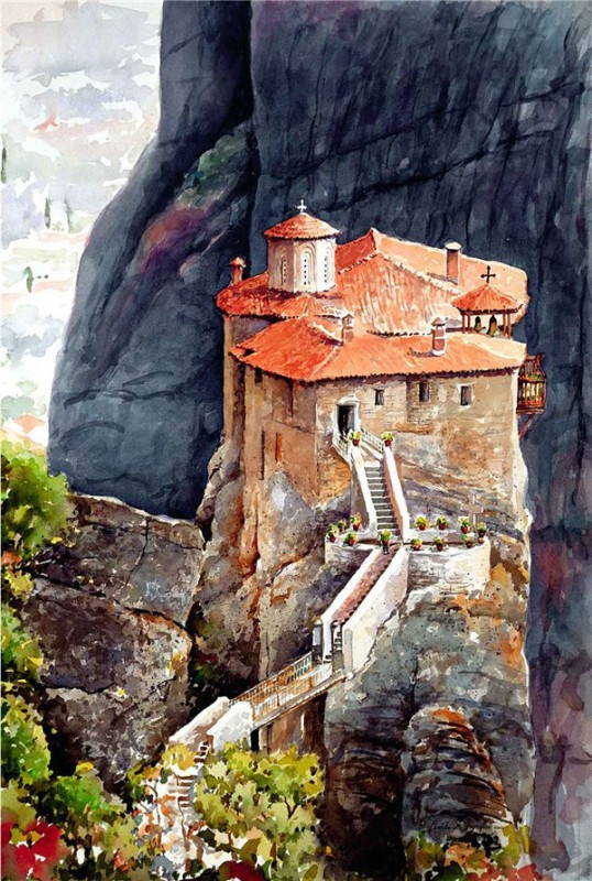 Pantelis Zografos希腊艺术家