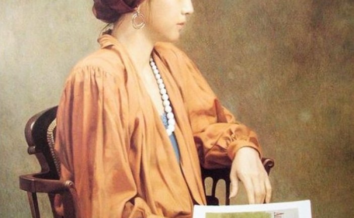 日本现代写实人物油画家_森本草介_SenBenCaoJie