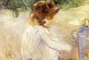 法国近代印象派女画家_贝尔特·莫里索_Berthe Morisot