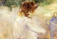 法国近代印象派女画家_贝尔特·莫里索_Berthe Morisot