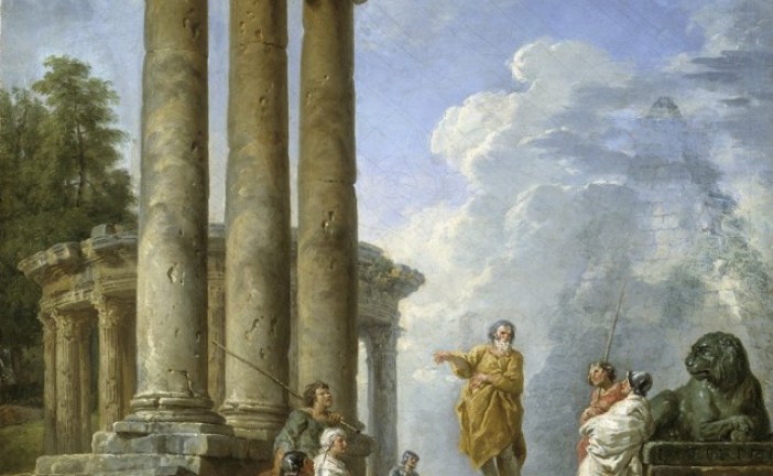 18世纪最重要的罗马历史风景画家乔万尼·保罗·帕尼尼   Giovanni Paolo Pannini