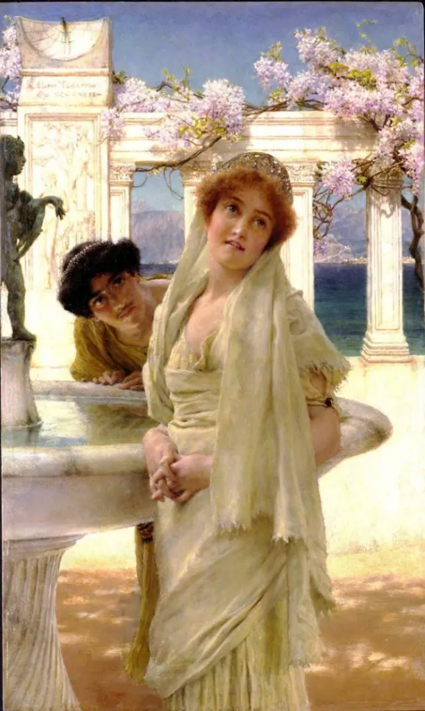 英国绘画大师阿尔玛-塔德玛的绘画作品 Lawrence Alma-Tadema