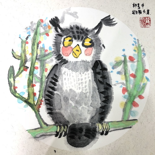 儿童画-中国画-少儿中国画-少儿书画大赛系列图库002