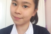 儿童画-向前走，我会抓住你（油画）-汤佳茵-国际青少年美术家_少美联赛
