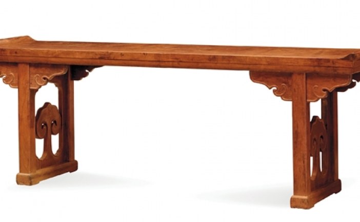 明式家具再掀拍卖热点 一张桌子两千七百万成交