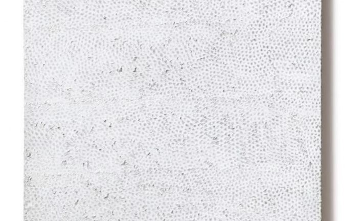 草间弥生《无尽的网#4》拍卖估价7000万港币