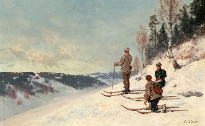 近代挪威油画家_Axel Hjalmar Ender