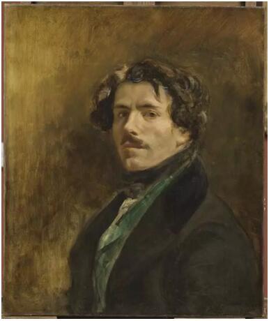 《穿绿色背心的自画像》(L'Autoportrait dit au gilet vert),欧仁·德拉克罗瓦(Eugène Delacroix),卢浮宫博物馆,巴黎
Photo (C) RMN-Grand Palais (musée du Louvre) / Michel Urtado