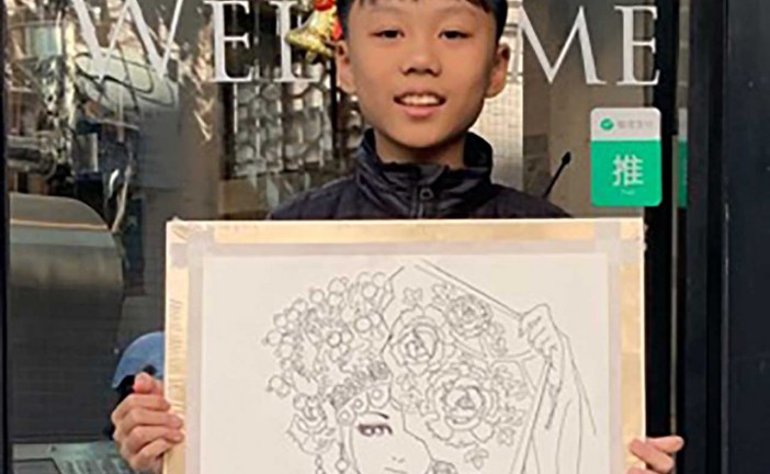 插画_重现国潮_HUGO WANG_国际青少年美术家_少美联赛