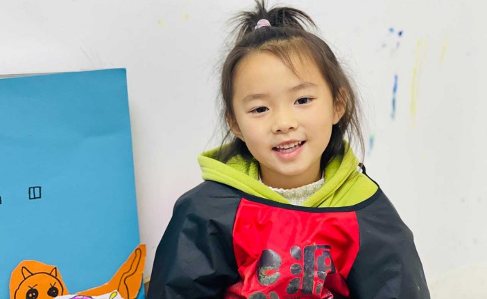 装饰画_月圆下_李沐彤_国际青少年美术家_少美联赛