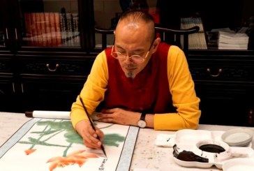 董希源近200幅国画作品赠送残奥健儿