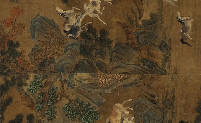 一代宗师赵孟頫_洗马图_时隔5年再现拍场