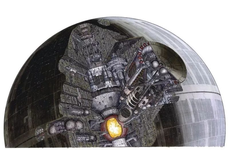 星球大战飞行器内部插画集_英国插画家_Hans Jenssen