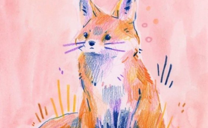 画风清新的可爱小动物插画_美国插画师_Leigh Ellexson