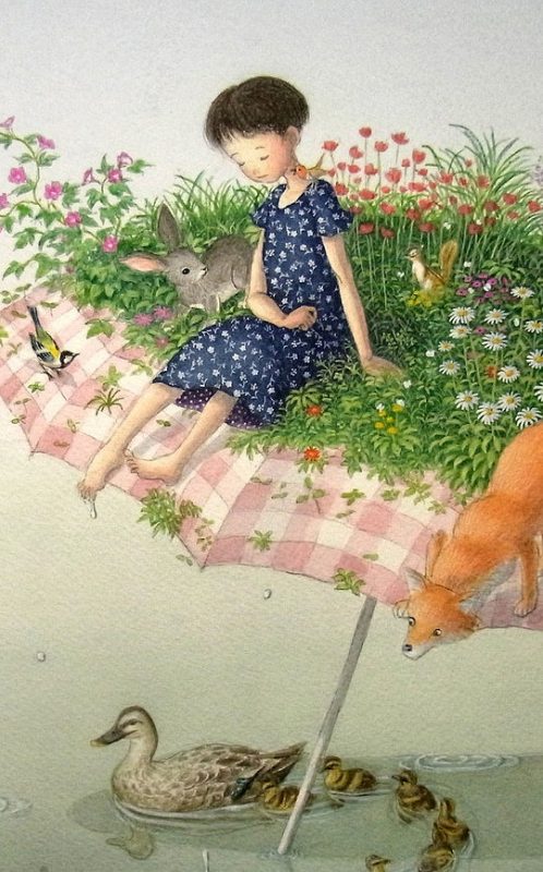 卡通插画艺术作品集_日本插画师_Shinya Okayama