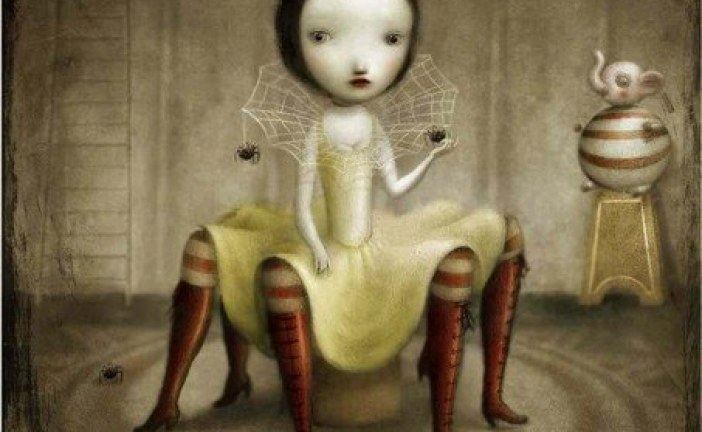 卡通插画艺术作品集_意大利插画艺术家_Nicoletta Ceccoli