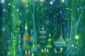 温馨插画作品集_美国夫妻插画艺术家_Aaron Piland和Ayumi Kajikawa