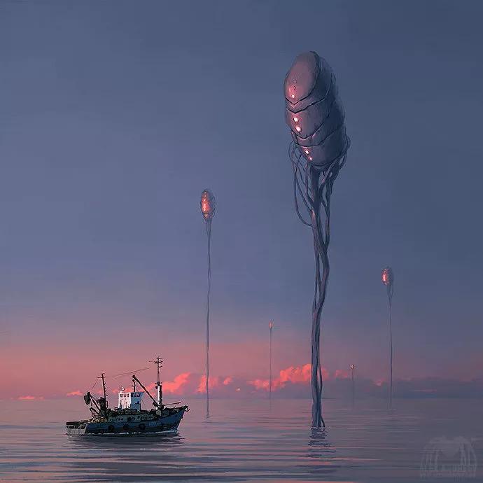 科幻插画艺术作品集_俄罗斯插画艺术设计师_Alex Andreyev 科幻插画艺术作品集_俄罗斯插画艺术设计师_Alex Andreyev