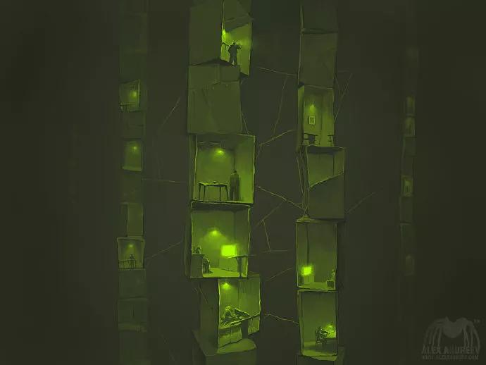 科幻插画艺术作品集_俄罗斯插画艺术设计师_Alex Andreyev 科幻插画艺术作品集_俄罗斯插画艺术设计师_Alex Andreyev