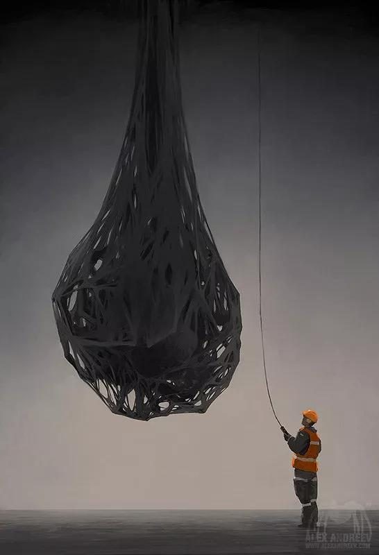 科幻插画艺术作品集_俄罗斯插画艺术设计师_Alex Andreyev