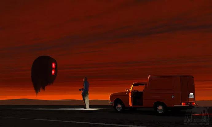 科幻插画艺术作品集_俄罗斯插画艺术设计师_Alex Andreyev 科幻插画艺术作品集_俄罗斯插画艺术设计师_Alex Andreyev