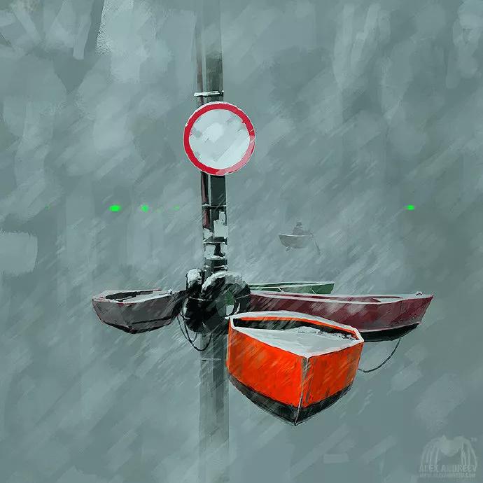 科幻插画艺术作品集_俄罗斯插画艺术设计师_Alex Andreyev 科幻插画艺术作品集_俄罗斯插画艺术设计师_Alex Andreyev