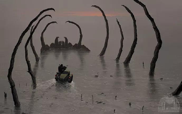 科幻插画艺术作品集_俄罗斯插画艺术设计师_Alex Andreyev 科幻插画艺术作品集_俄罗斯插画艺术设计师_Alex Andreyev