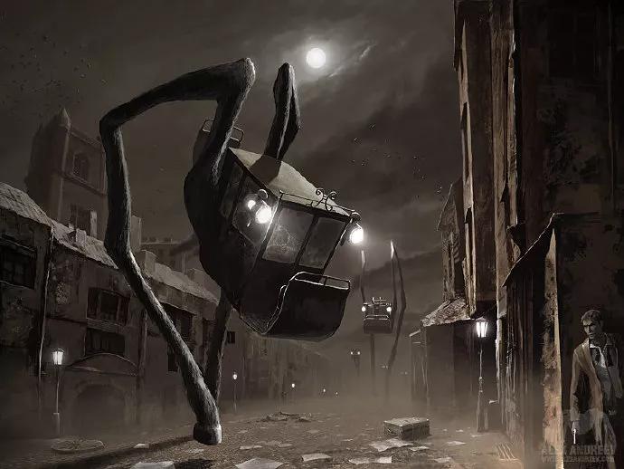 科幻插画艺术作品集_俄罗斯插画艺术设计师_Alex Andreyev 科幻插画艺术作品集_俄罗斯插画艺术设计师_Alex Andreyev