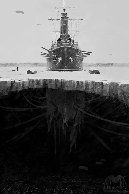 科幻插画艺术作品集_俄罗斯插画艺术设计师_Alex Andreyev 科幻插画艺术作品集_俄罗斯插画艺术设计师_Alex Andreyev