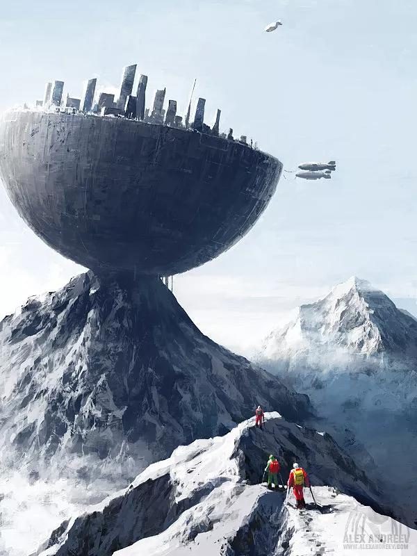 科幻插画艺术作品集_俄罗斯插画艺术设计师_Alex Andreyev 科幻插画艺术作品集_俄罗斯插画艺术设计师_Alex Andreyev