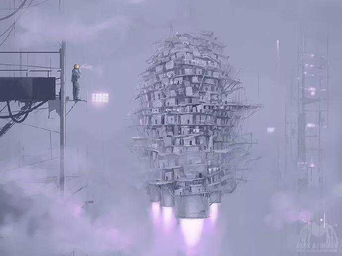 科幻插画艺术作品集_俄罗斯插画艺术设计师_Alex Andreyev 科幻插画艺术作品集_俄罗斯插画艺术设计师_Alex Andreyev