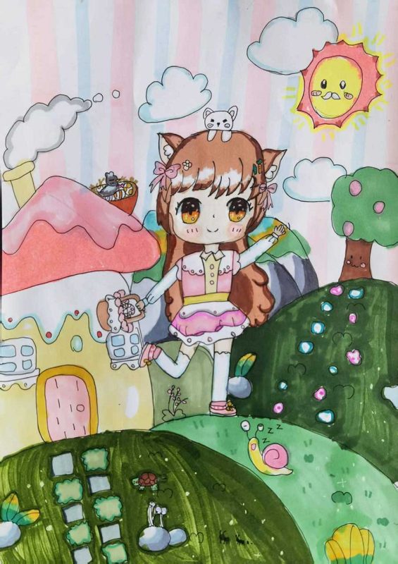 翟妍熙《卡通的我》少美联赛