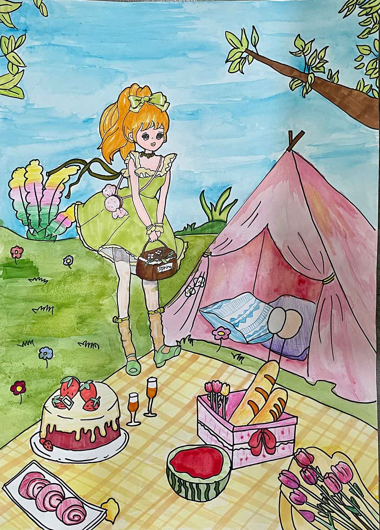 《去野餐吧！》王忞玘_少美联赛